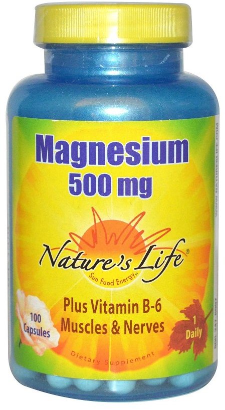 Акція на Nature's Life Magnesium, 500 mg, 100 Capsules (NLI-00437) від Stylus