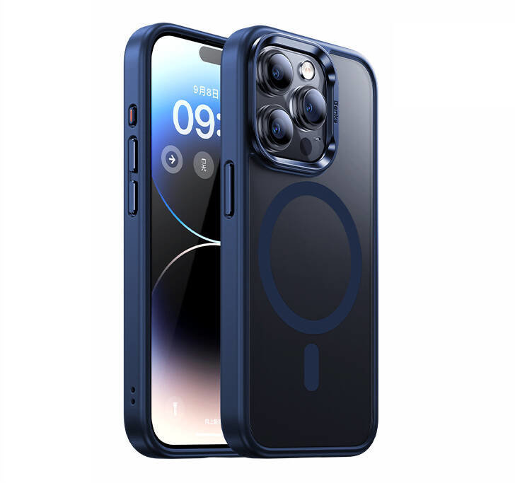 

Benks MagClap Mist Protective Blue Titanium for iPhone 15 Pro