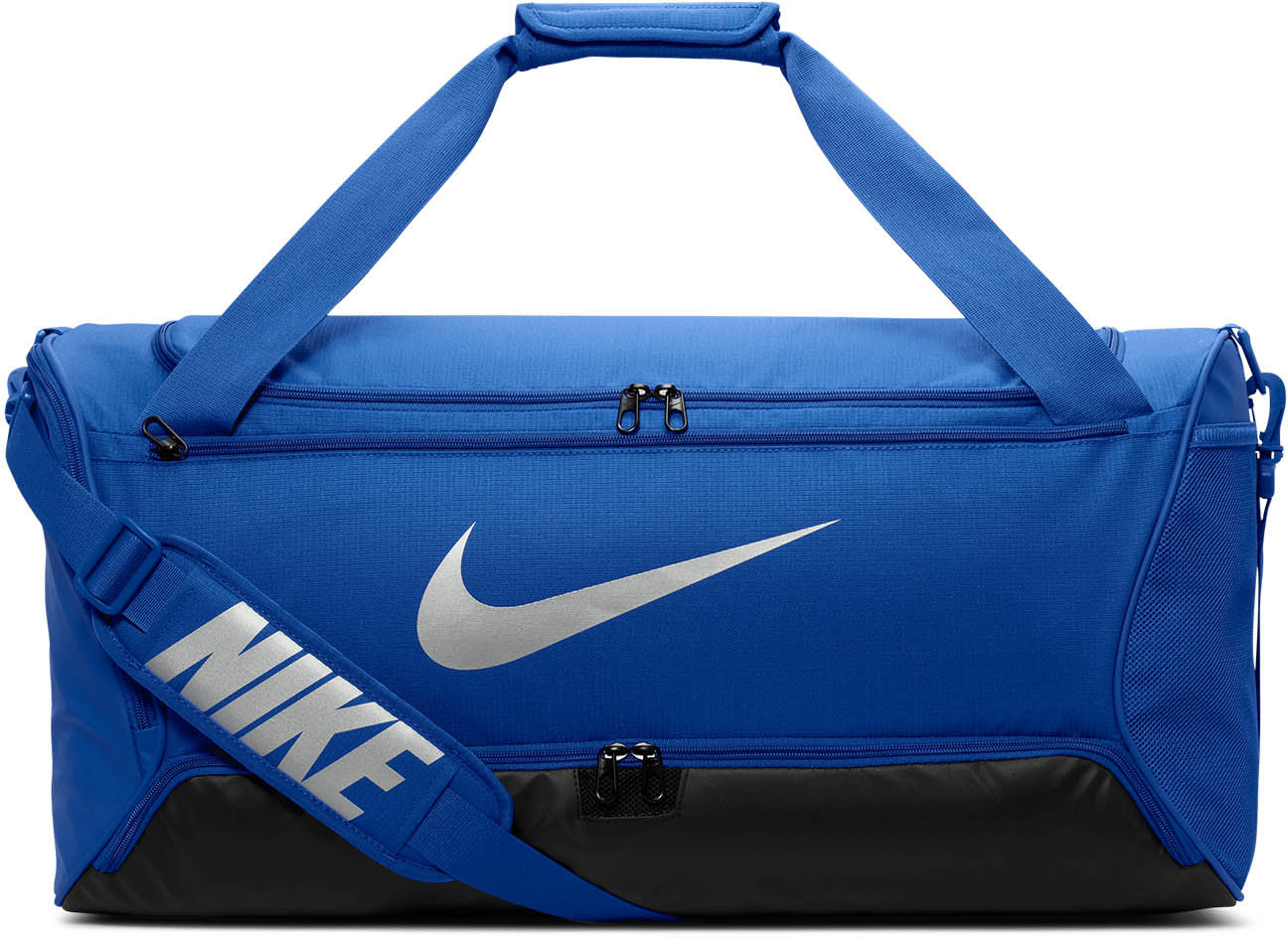 Акція на Сумка Nike Nk Brsla M Duff - 9.5 60L синяя Уни 64x30x30 см (DH7710-480) від Stylus