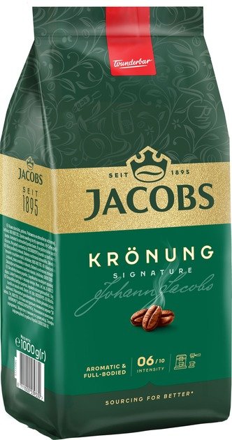 

Кофе в зернах Jacobs Kronung 1 кг (8711000539330)