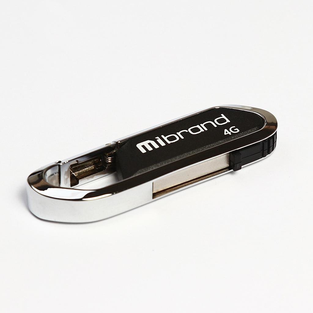 

Mibrand 4GB Aligator Black Usb 2.0 (MI2.0/AL4U7B)