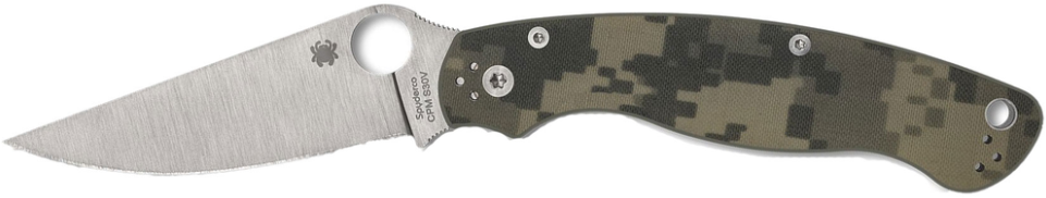 Акція на Spyderco Military 2 G-10 camo (C36GPCMO2) від Stylus