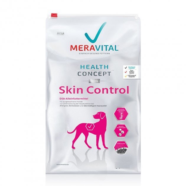 

Сухой корм Mera Mvh Skin Control при дерматозе и чрезмерном выпадении шерсти для собак 3 кг (700497 - 4322)