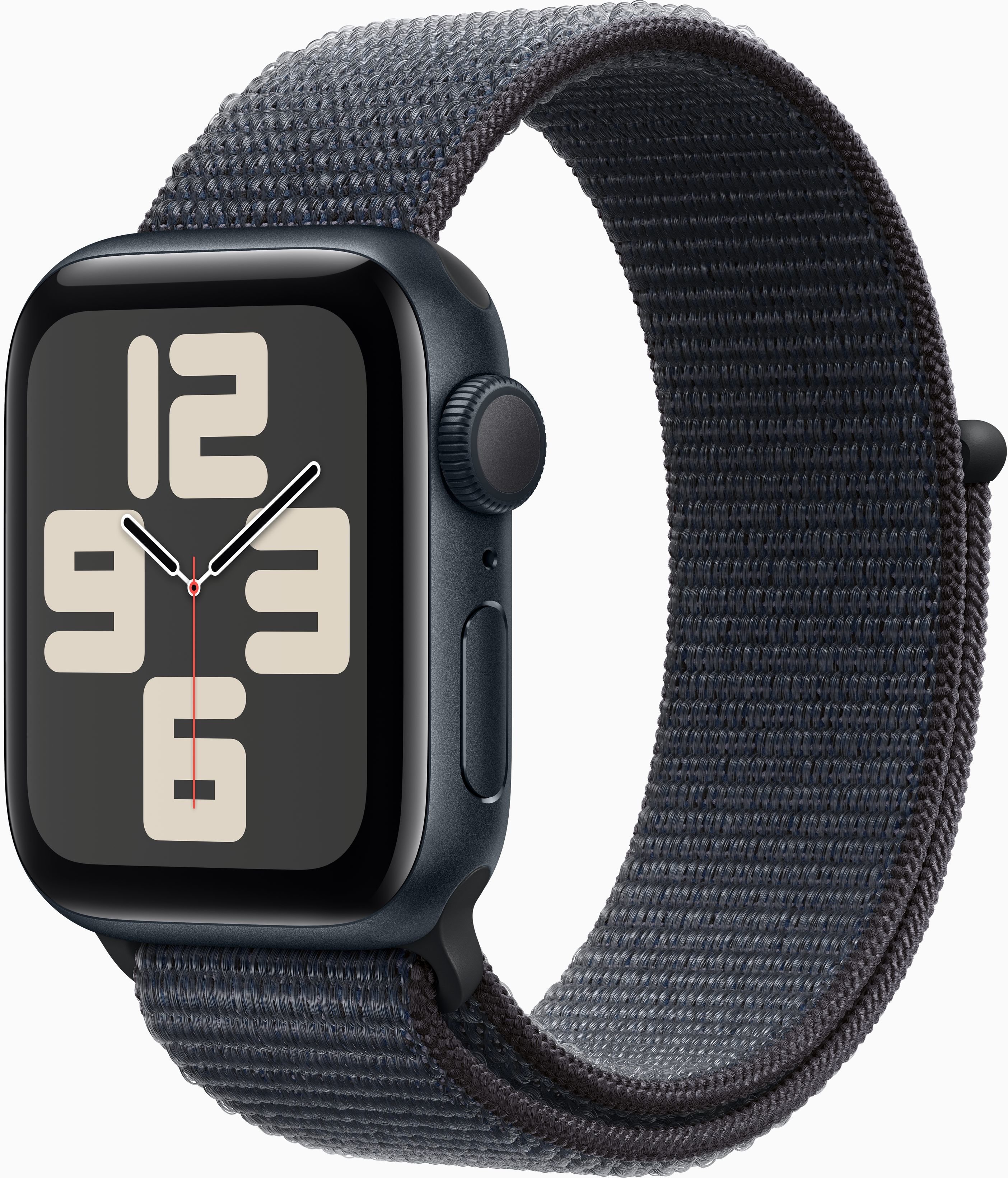 Акція на Apple Watch Se 2 2024 40mm Gps Midnight Aluminum Case with Ink Sport Loop (MXEA3) від Stylus