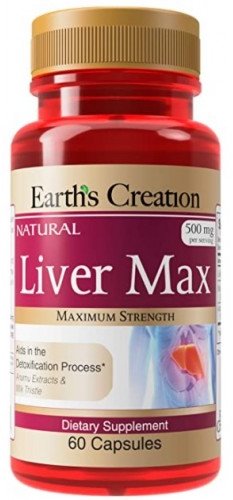 Акція на Earth‘s Creation Liver Max 60 Добавка для улучшения состояния печени 60 капсул від Stylus