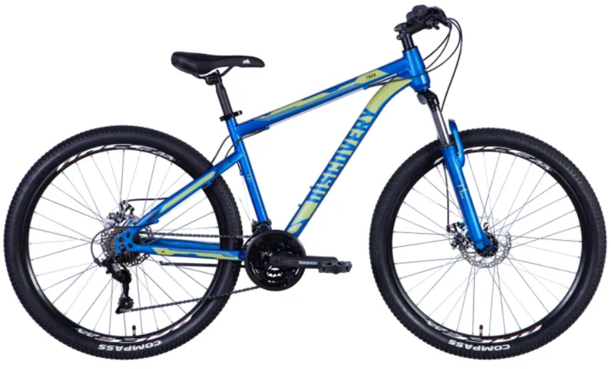 Акція на Велосипед St 27.5" Discovery Trek Am Dd рама 2024 синий (м) (OPS-DIS-27.5-068) від Stylus