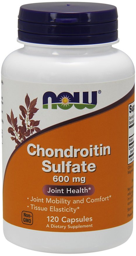 Акція на Now Foods Chondroitin Sulfate 600 mg Capsules 120 caps від Stylus