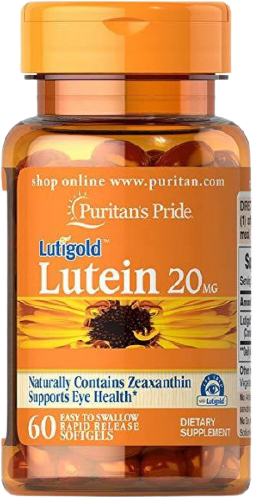 Акція на Puritan's Pride Lutein with Zeaxanthin 20 mg 60 гелевых капсул від Stylus