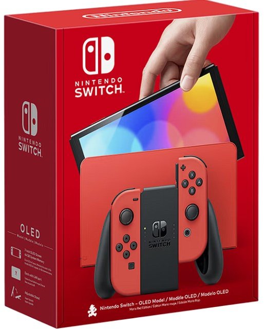 Акція на Nintendo Switch Oled Model Mario Red Edition від Stylus