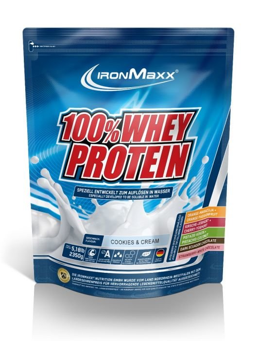 

IronMaxx 100% Whey Protein 2350 g /47 servings/ Cookies Cream