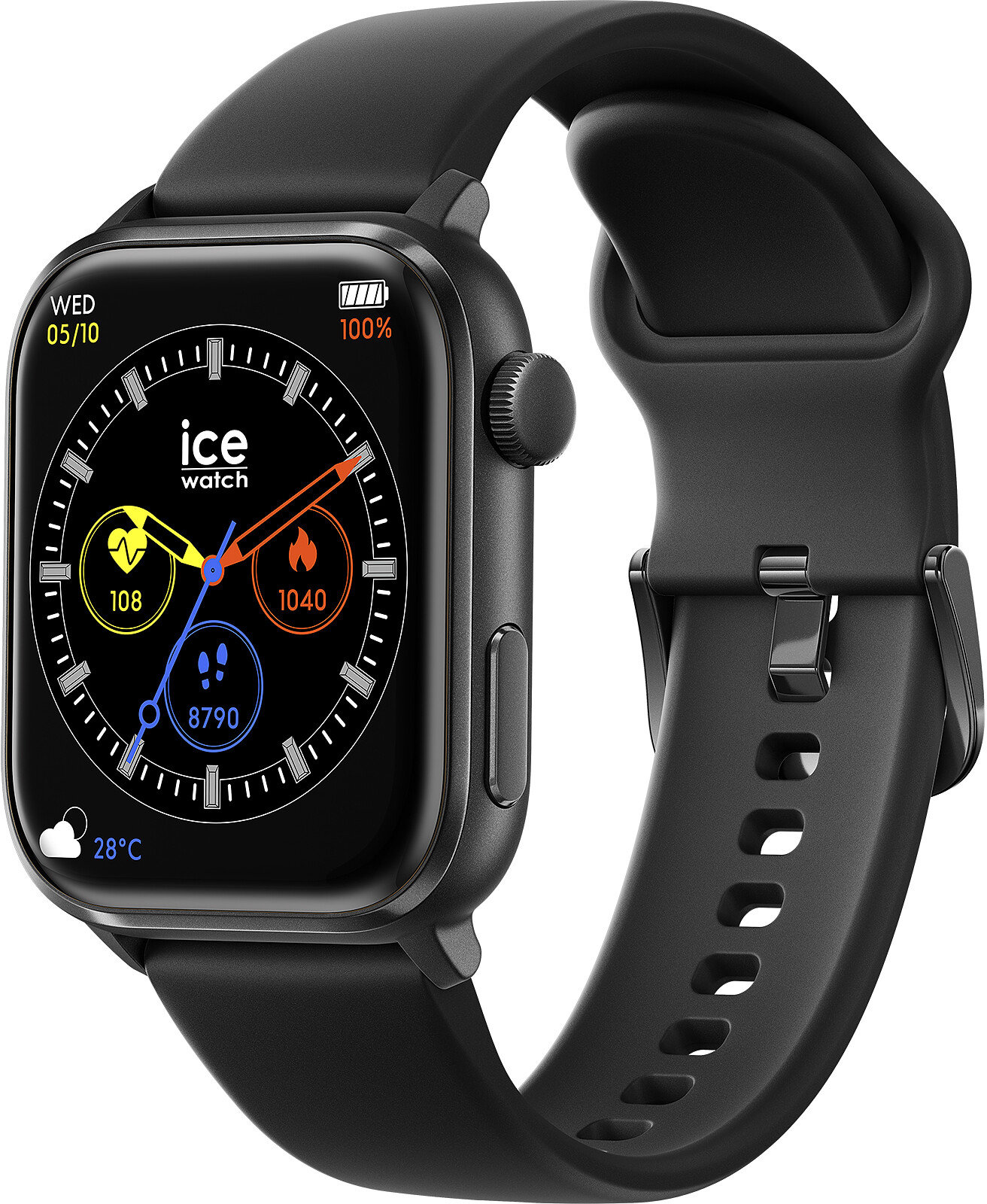 Акція на Ice-Watch Ice Smart Two Black від Y.UA