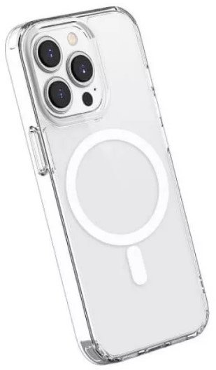 

Wk Military Grade Shatter-resistant Magnet Case Clear (WPC-007) for iPhone 14 Pro
