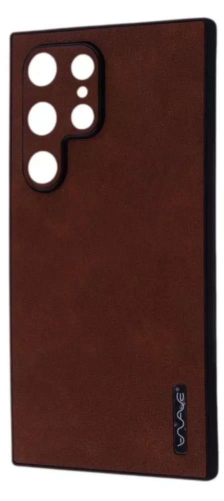 

Wave Leather Case Dark Brown для Samsung S928 Galaxy S24 Ultra