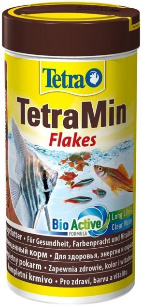 Акція на Корм для акваріумних риб Tetra Min у пластівцях 500 мл (4004218204379) від Y.UA