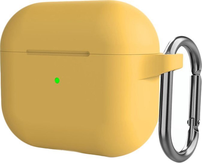 Акція на Чехол для наушников ArmorStandart Hang Case Yellow (ARM60325) for Apple AirPods 3 від Stylus