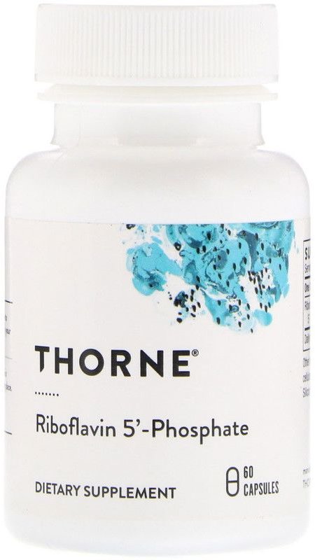 

Thorne Research Riboflavin 5 'Phosphate 60 Caps Вітамін В2