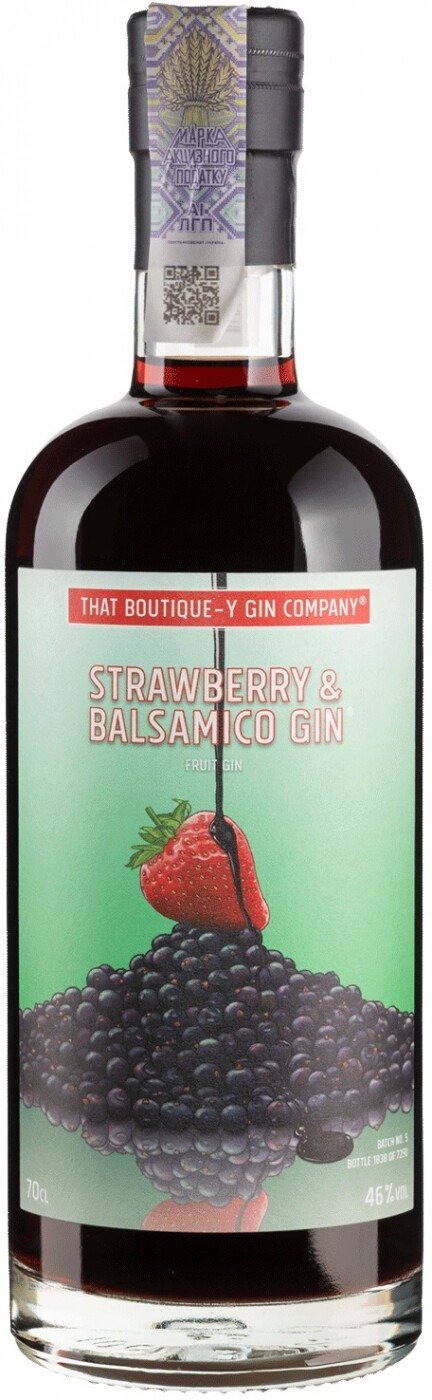 Акція на Джин Tbgc Strawberry & Balsamico Gin 0.7 л (BWQ7487) від Stylus