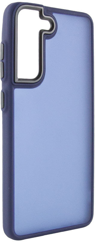 

Epik TPU+PC Lyon Frosted Case Navy Blue для Samsung G990 Galaxy S21 Fe