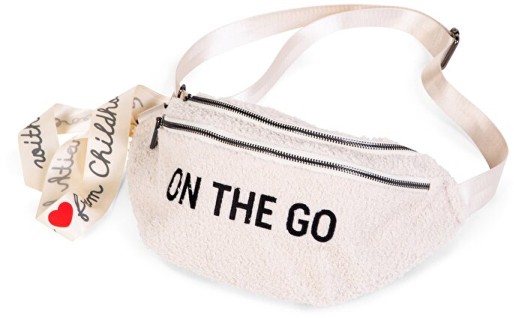 

Сумка через плечо Childhome Banana Bag Teddy White (CWBANATW)