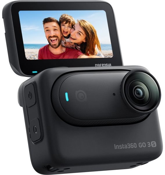 Акція на Insta360 Go 3S 4K Standard Bundle 128GB Black (CINSAATA_GO3S13) від Stylus