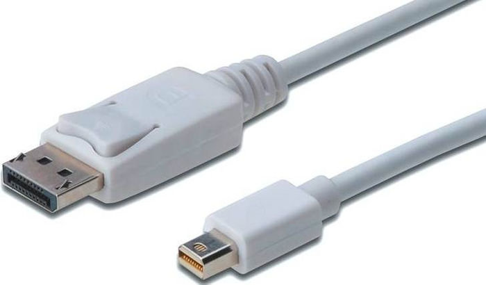 

Digitus Cable Assmann MiniDisplayPort M to DisplayPort M 1m White (AK-340102-010-W)