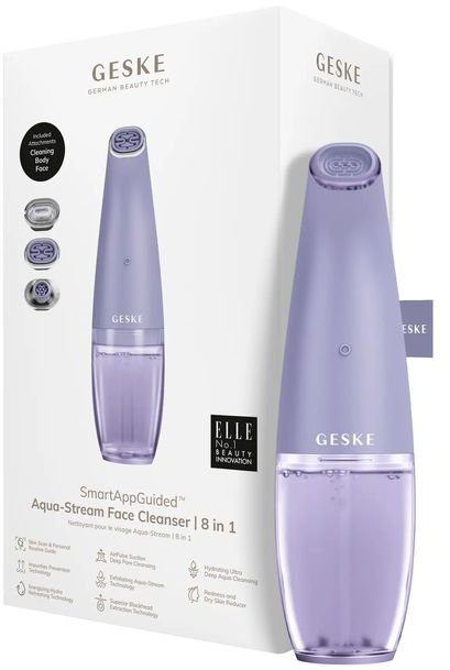 Акція на Очищающее средство Geske Aqua-Stream Face Cleanser 8в1 purple від Stylus