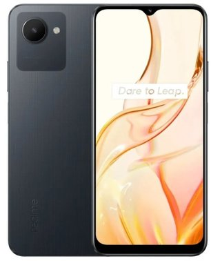 

Смартфон Realme C30s 2/32 Gb Stripe Black Approved Вітринний зразок