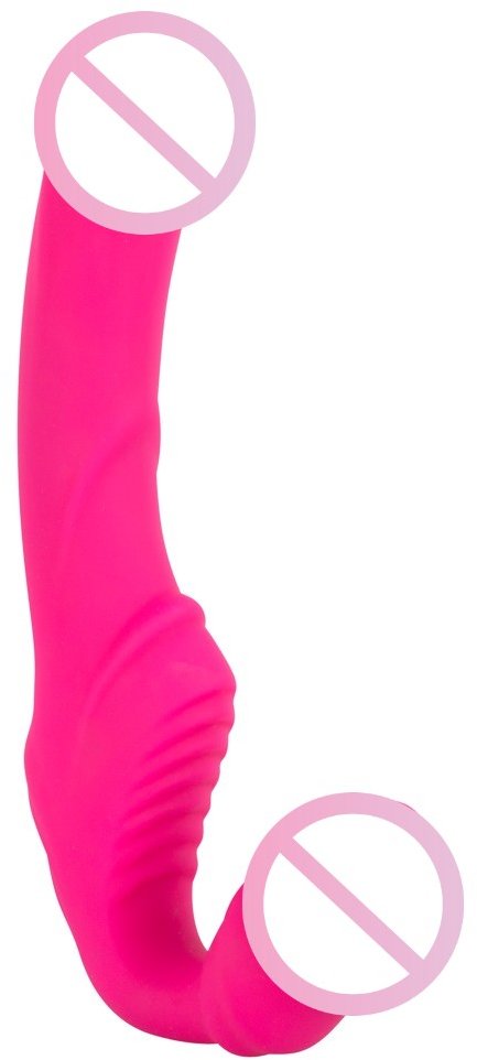 

Безремневой страпон с вибрацией Vibrating Strapless Strap-On Pink