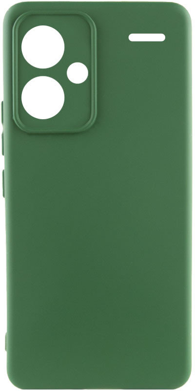 

Lakshmi Case Silicone Cover Full Camera Dark Green for Xiaomi Redmi Note 13 Pro+