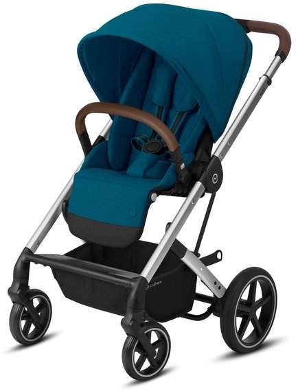 

Візок Cybex Balios S Lux Slv River Blue turquoise, з бампером, бірюзовий (520001241)