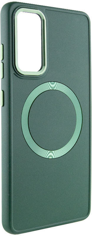 

Tpu Case Bonbon Metal Style with MagSafe Army Green for Samsung S921 Galaxy S24