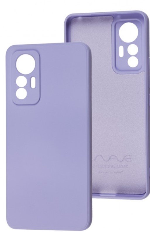 

Wave Full Silicone Cover Light Purple for Xiaomi 12 Lite