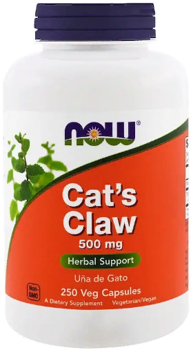 

Now Foods Cat's Claw 500 mg Кошачий коготь 250 капсул