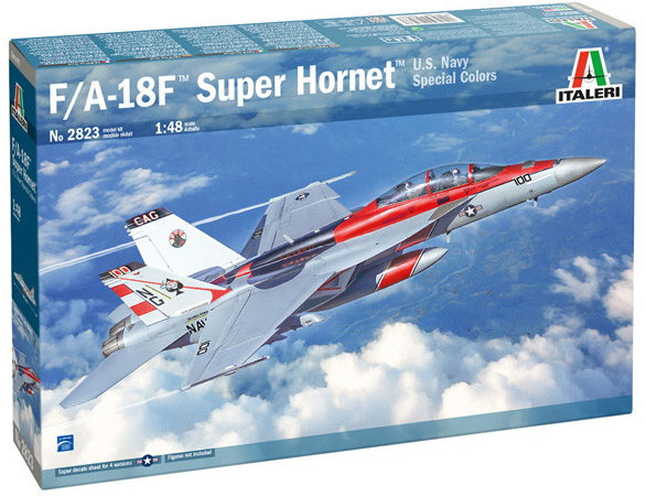 

Истребитель Italeri F/A-18F Super Hornet U.S. Navy Special Colors