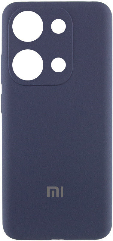 

Lakshmi Premium Silicone Case with Logo Full Camera Midnight Blue for Xiaomi Redmi Note 13 4G