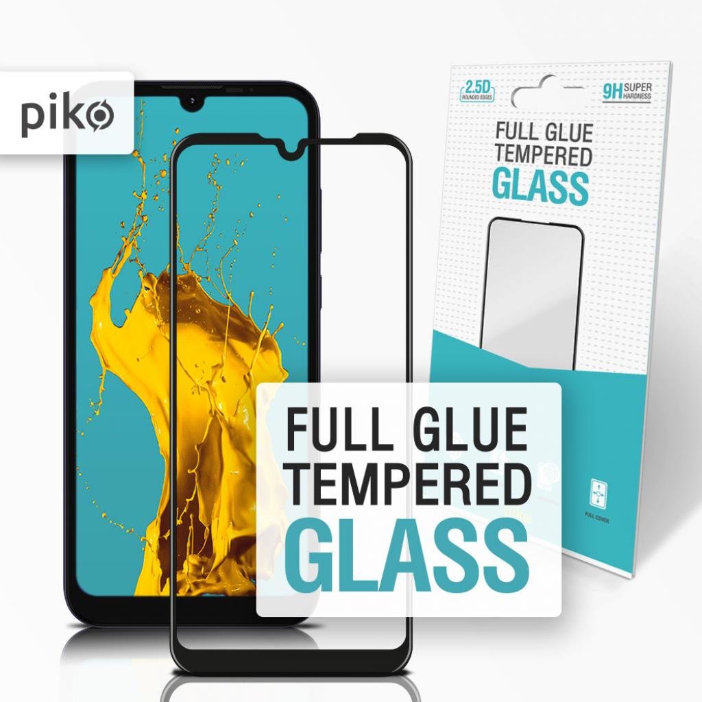 

Piko Tempered Glass Full Glue Black for Motorola G9 Play