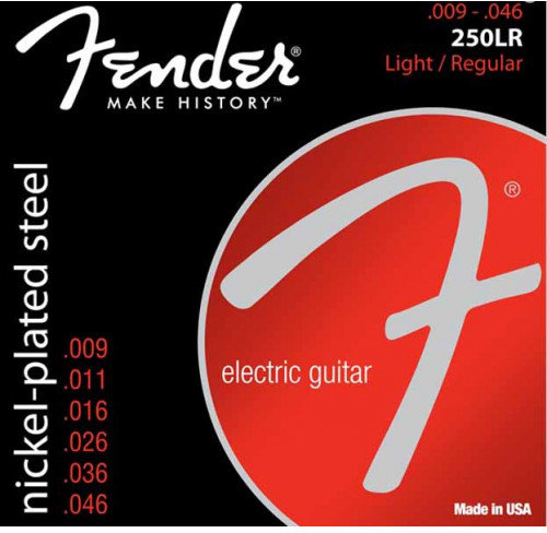 

Набор струн для электрогитары Fender 250LR (A009835)