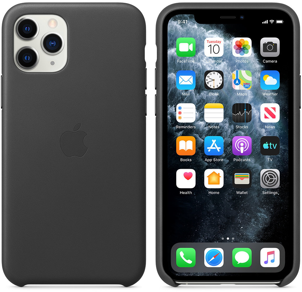 

Apple Leather Case Black (MX0E2) for iPhone 11 Pro Max