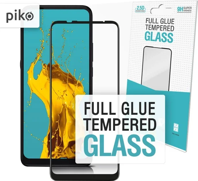 

Piko Tempered Glass Full Glue Black for Motorola Moto G9 Power