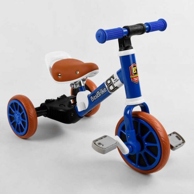 Акція на Дитячий велосипед BestTrike синій (96021) від Y.UA