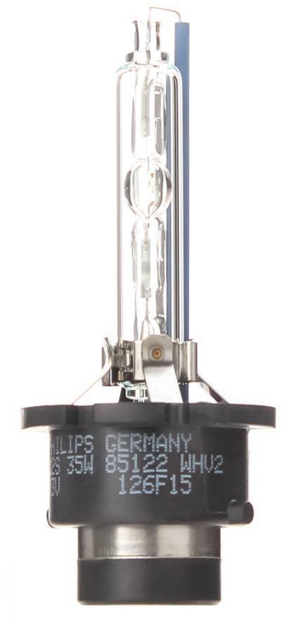 Акція на Ксенонова лампа Philips WhiteVision D2S 5000К 12V 85122WHV2S1 (1шт.) від Y.UA