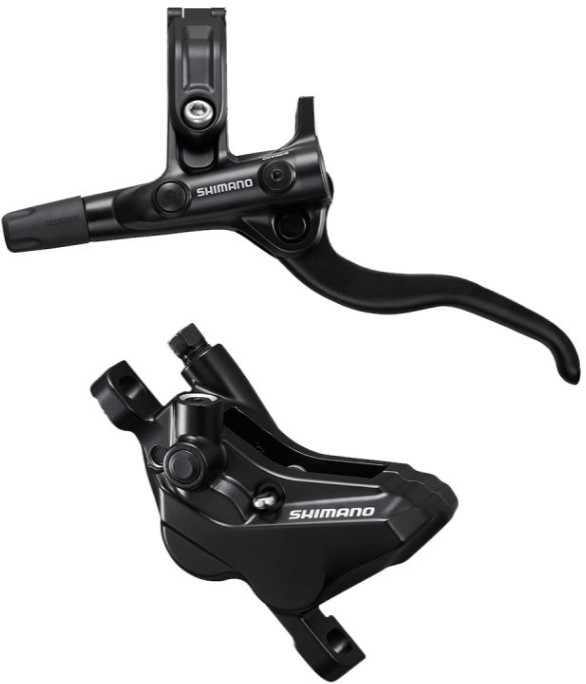 

Гальмо дискове гідравлічне Shimano MT420 переднє (ліва ручка BL-MT4100 4-поршн. каліпер BR-MT420 J-kit гідролінія 1000 мм D03S) (EMT4204JLFPRA100)