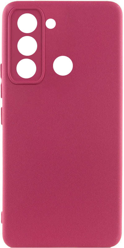 

Lakshmi Case Silicone Cover Full Camera Marsala for Tecno Pop 5 Lte