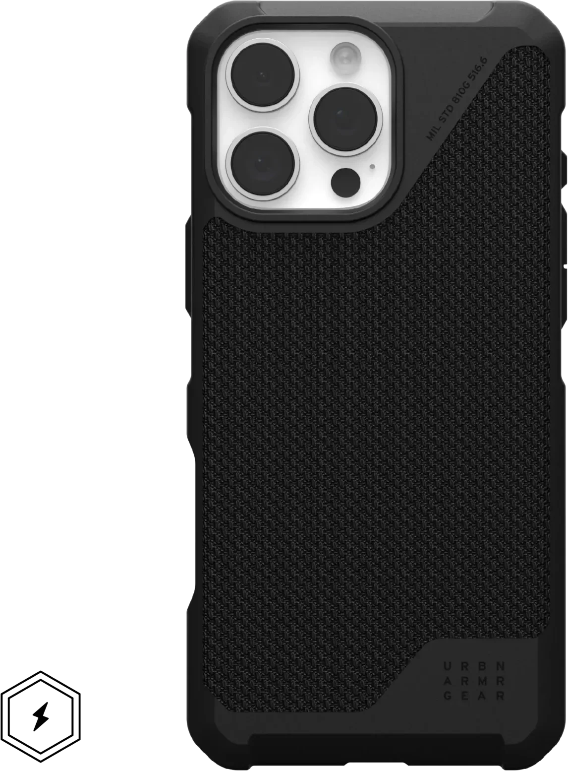 

Urban Armor Gear Uag Metropolis Lt Magsafe Kevlar Black (114453113940) for iPhone 16 Pro Max