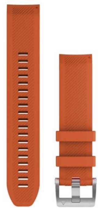 Акція на Garmin Marq QuickFit 22м Ember Orange Silicone Strap (010-12738-34) від Y.UA