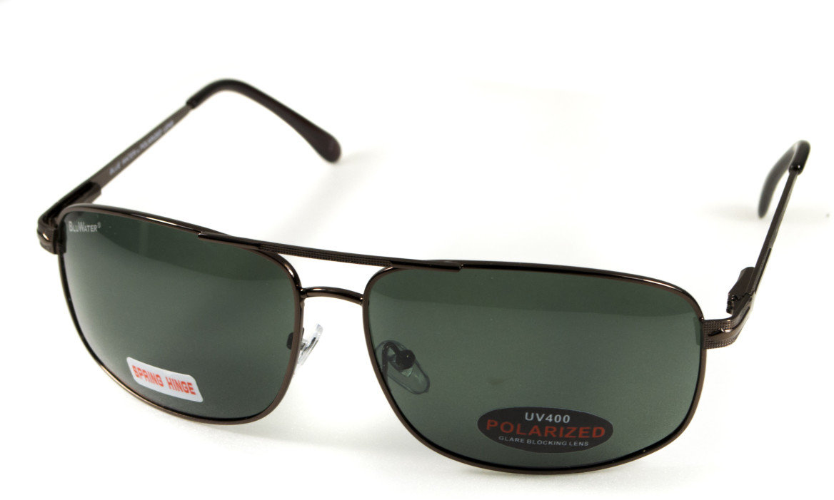 

Очки поляризационные BluWater Navigator-2 Polarized (green) зелений (4НАВИ2-БМ40П)