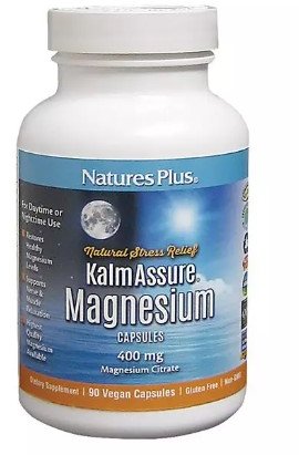 

Natures Plus KalmAssure Magnesium 400 mcg Магній 400мг 120 гелевих капсул