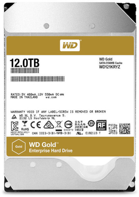 Акція на Wd Gold Enterprise Class Sata 12TB (WD121KRYZ) від Stylus