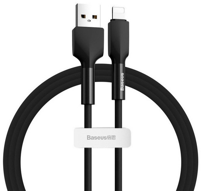 

Baseus Usb Cable to Lightning Silica Gel 1m Black (CALGJ-01)