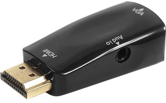 

PowerPlant Hdmi - VGA+Audio с аудио кабелем 0.5м (CA910267)